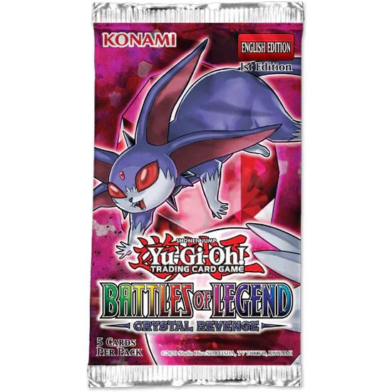 Yu-Gi-Oh Battles of Legend: Crystal Revenge Booster Pack