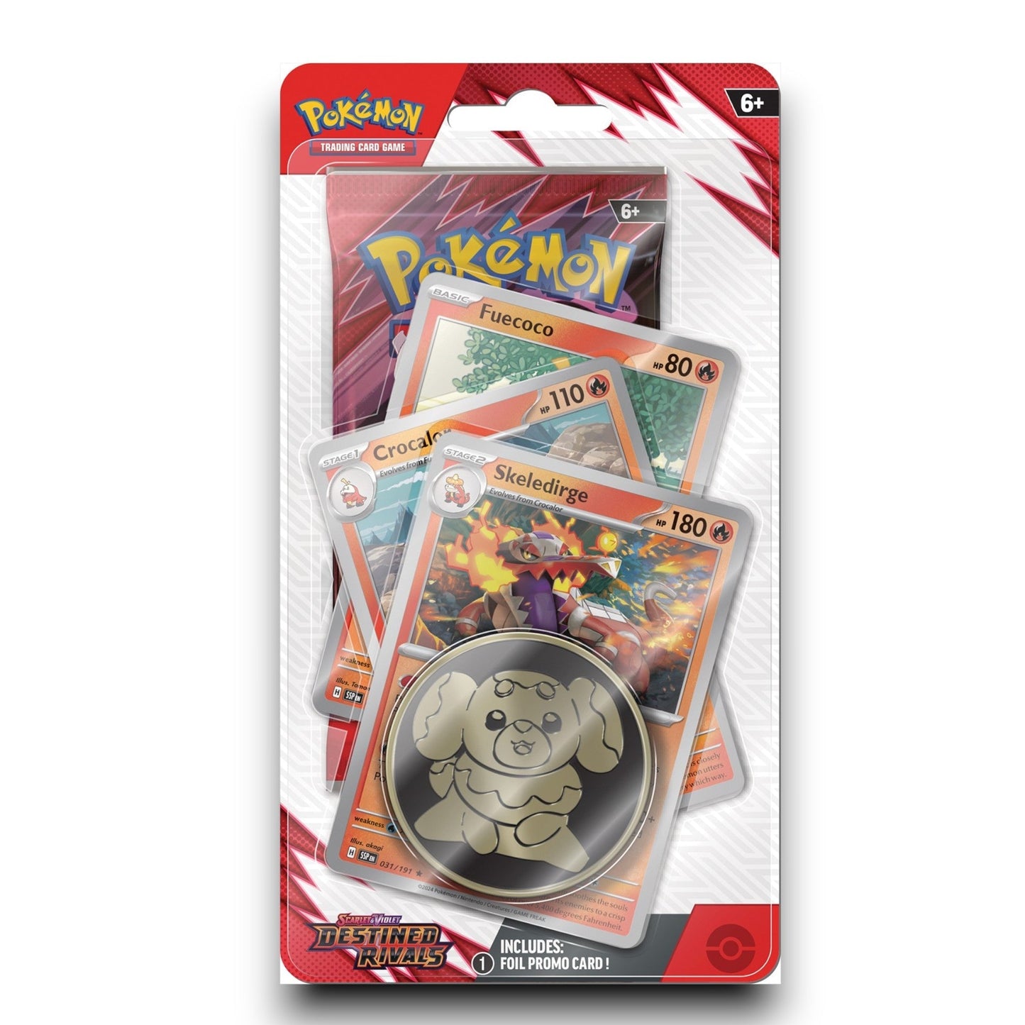 Pokémon TCG S&V 10 Destined Rivals Checklane Blister Togekiss