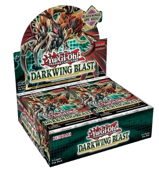Yu-Gi-Oh Darkwing Blast Booster Box