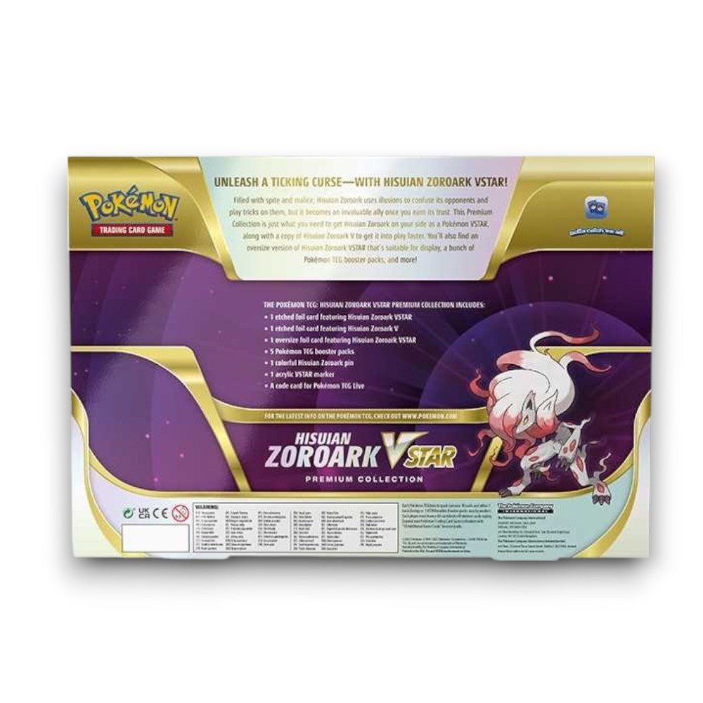 Pokémon TCG: Hisuian Zoroark VSTAR Premium Collection